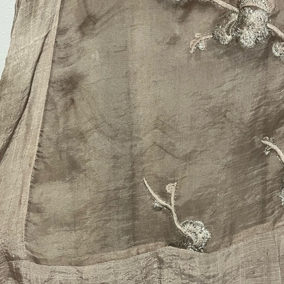 Vintage Concept dusty rose embroidered top size S - Picture 9 of 10